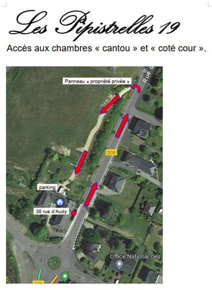 Les Pipistrelles 19 - Chambre D'Hotes Meymac Bagian luar foto